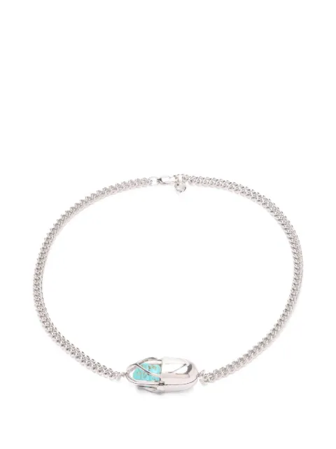 Capsule Eleven Capsule Crystal turquoise necklace