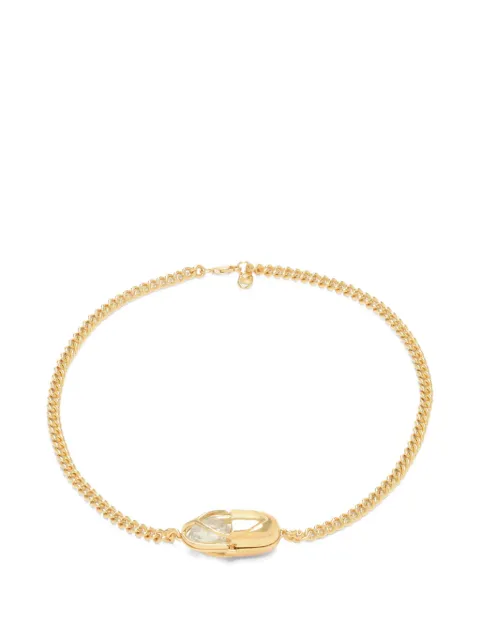 Capsule Eleven Capsule Crystal green amethyst necklace