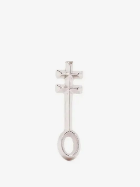 Capsule Eleven Egyptian Nefer symbol hoop earring