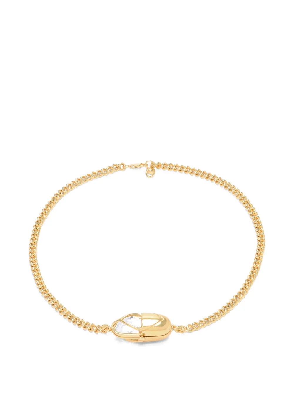 Capsule Eleven Capsule Crystal quarz necklace - Oro