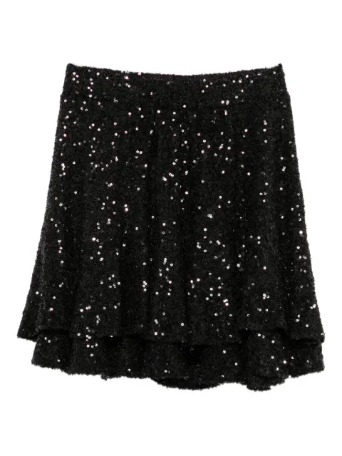 MC2 Saint Barth Kids sequinned tiered skirt