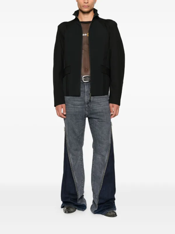 Ader Error Product. 17 zip-up Jacket | Black | FARFETCH