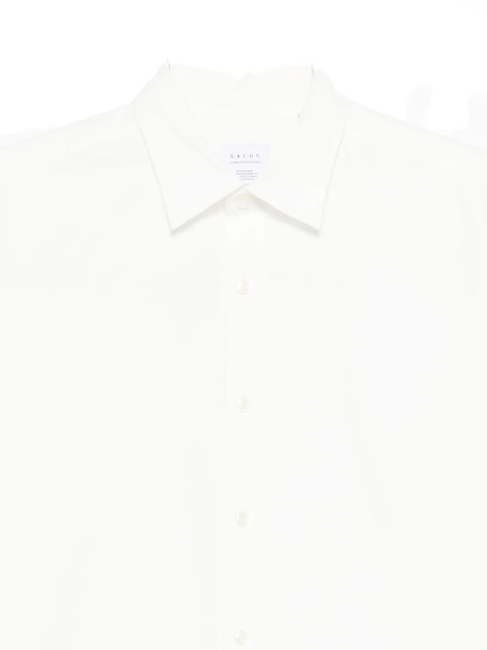Xacus Button-up Poplin Shirt In White
