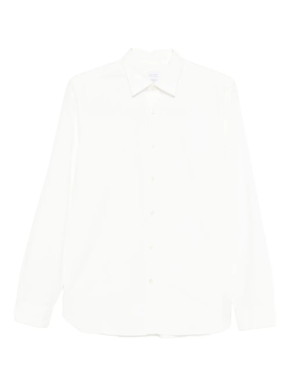 Xacus button-up poplin shirt | White | Image 1
