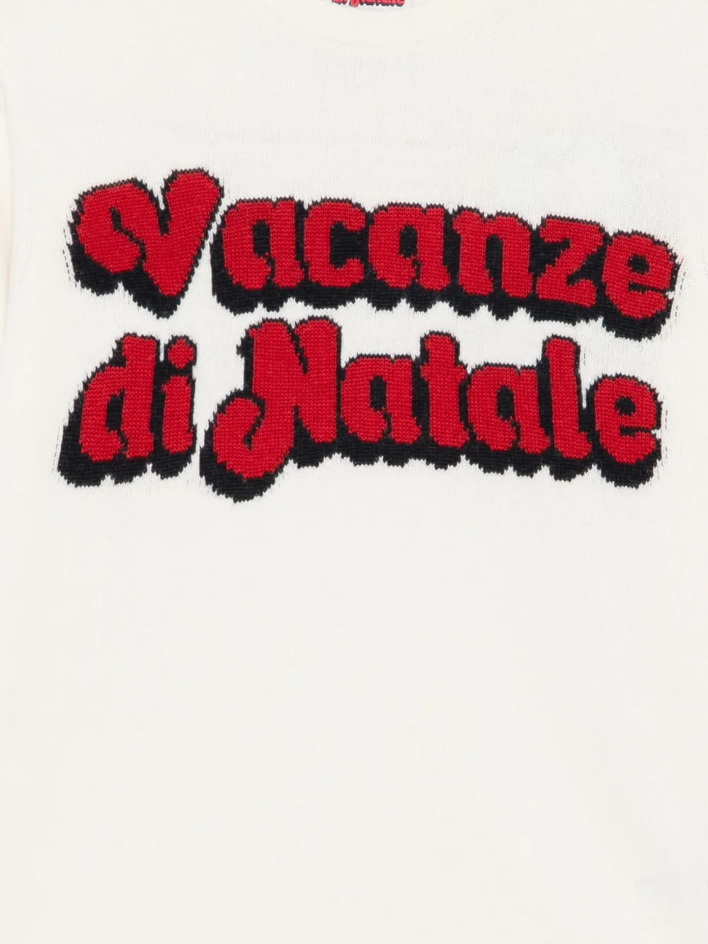 Mc2 Saint Barth Vacanze Di Natale Sweatshirt In White