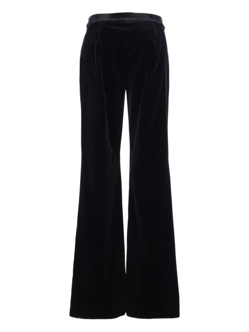 Max Mara VETRINO broek met streepdetail - Zwart