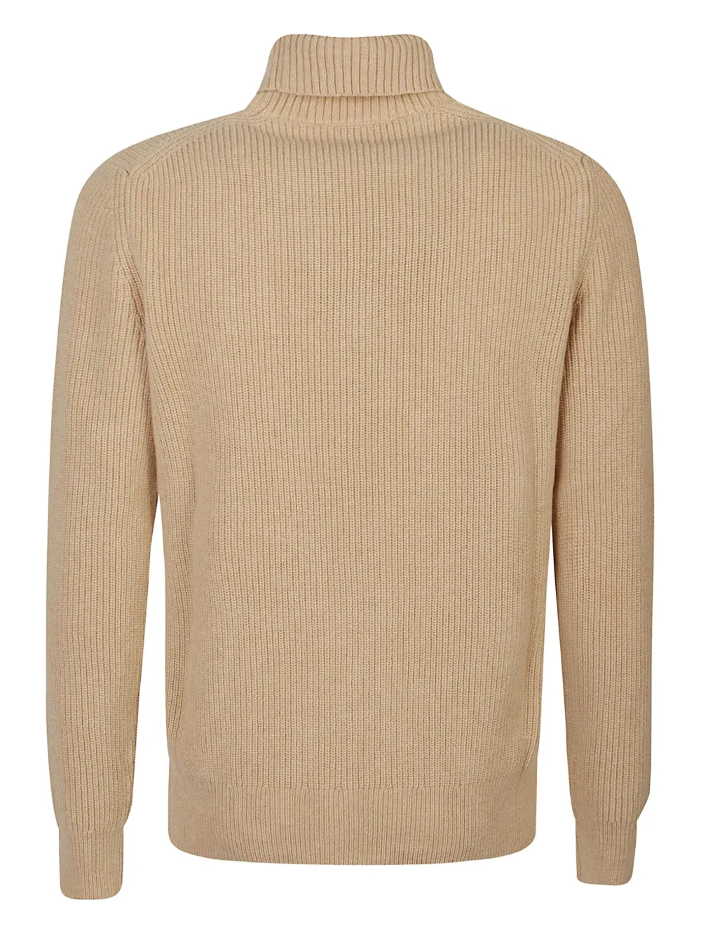 Ballantyne ribbed roll-neck sweater - Beige