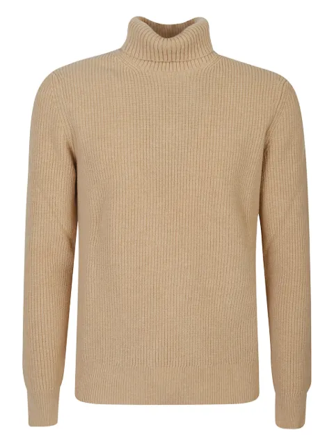 Ballantyne ribbed roll-neck sweater