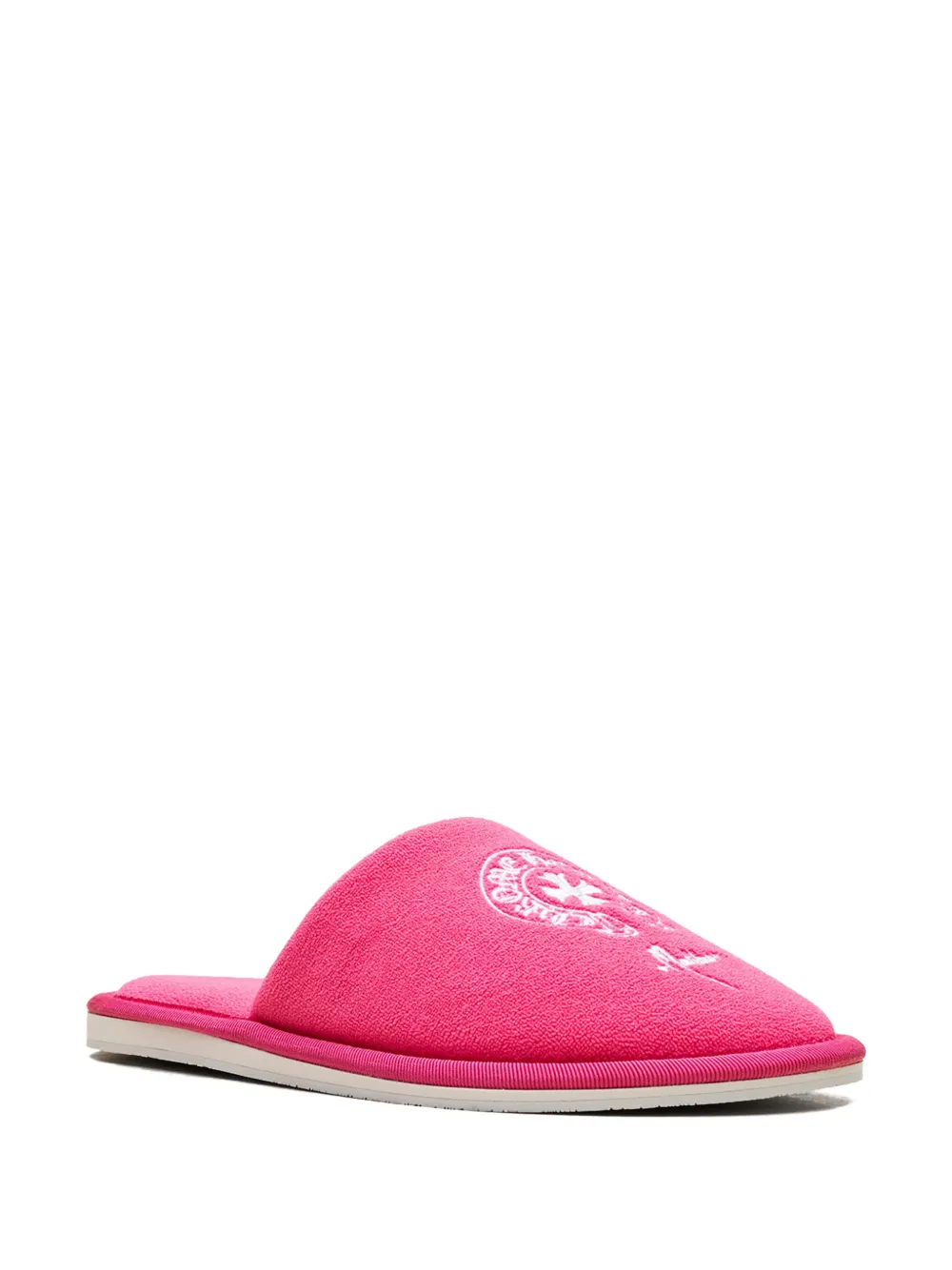 Chrome Hearts Hotel Malibu Exclusive slippers - Roze