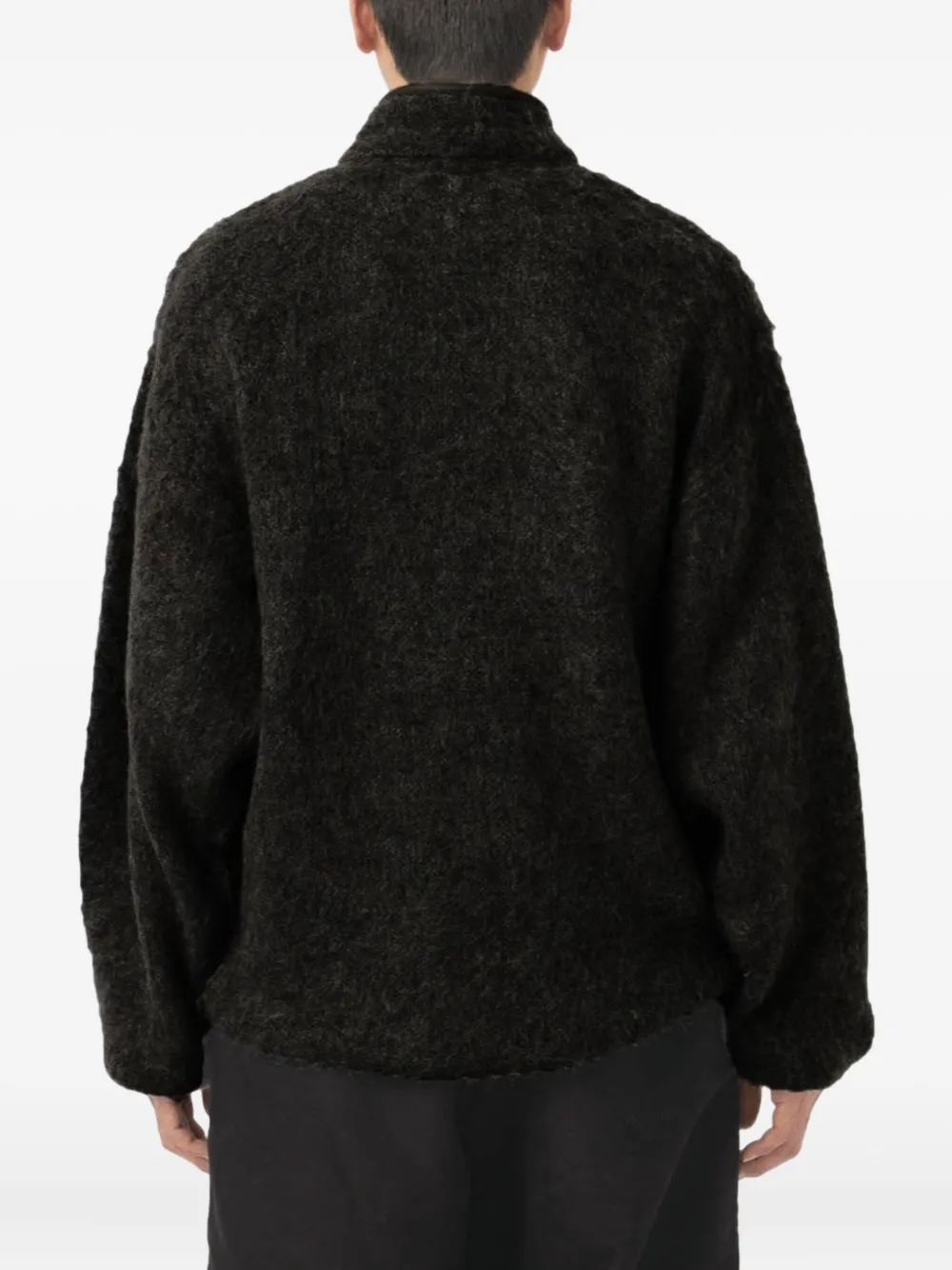 Nanamica Textured Sweater In Black