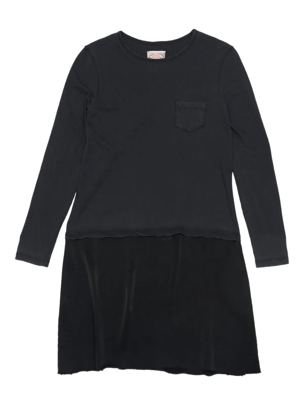 Stockholm Surfboard Club pocket mini dress - Nero