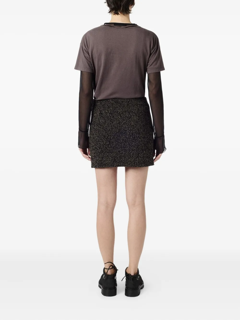 Our Legacy Sculpt Mini Skirt In Black
