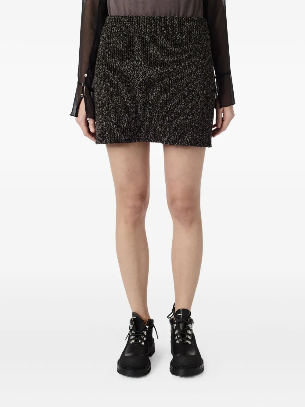 Our Legacy Sculpt Mini Skirt In Black