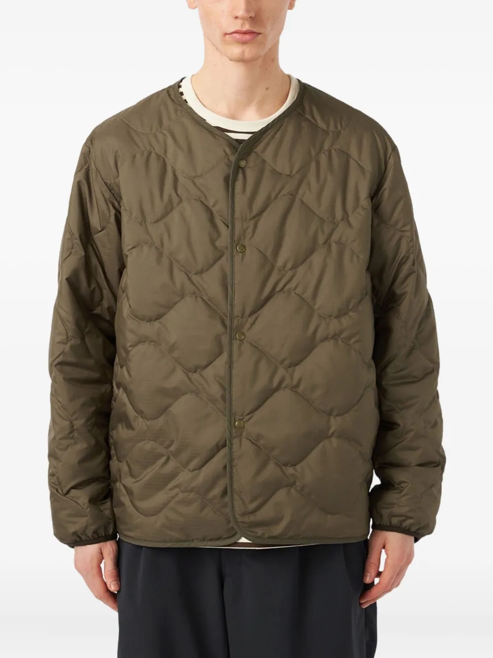 Nanamica Reversible Down Jacket In Brown