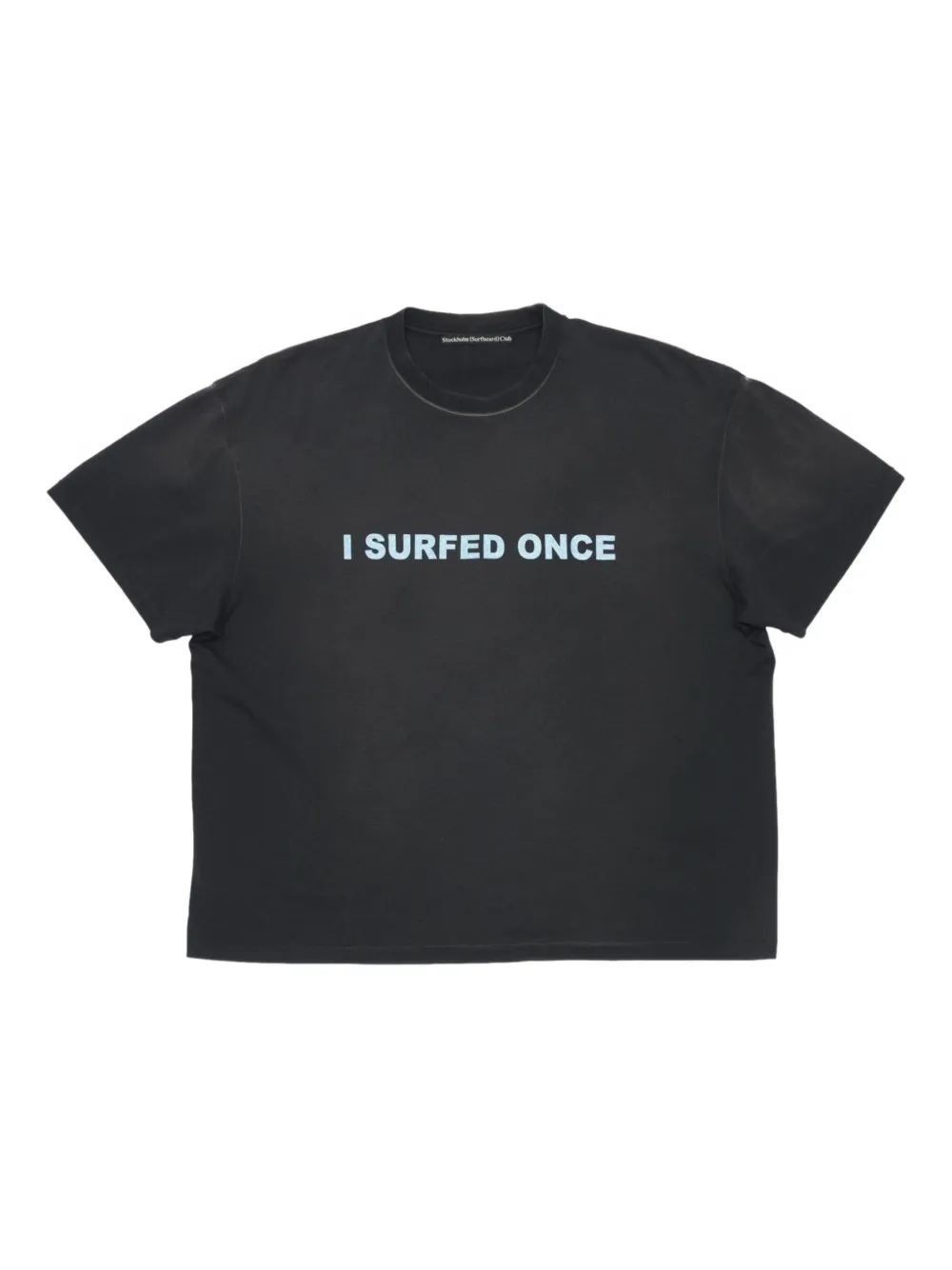 Stockholm Surfboard Club printed T-shirt - Nero