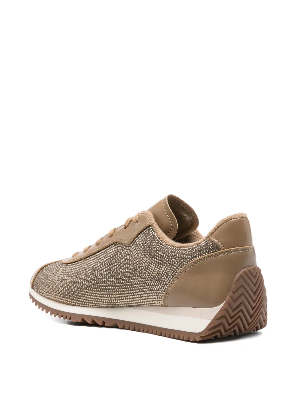 Michael Kors Lace-up Sneakers In Brown