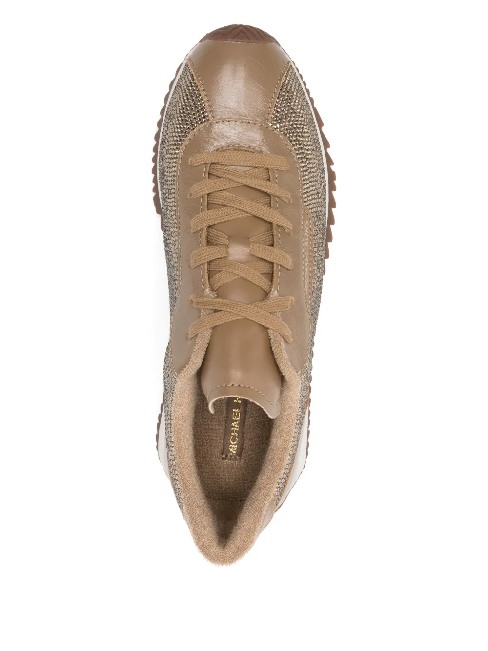 Michael Kors Lace-up Sneakers In Brown
