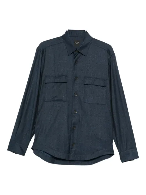 Xacus flap-pocket shirt
