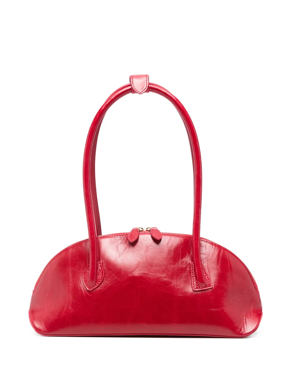 Liffner Dome zipped shoulder bag - Rosso