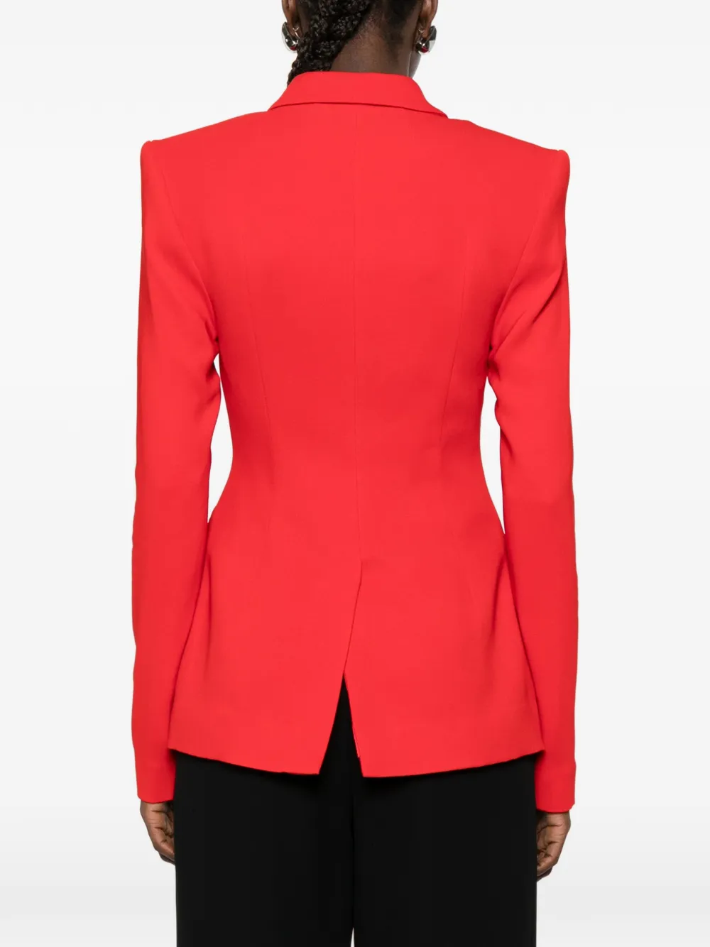 Merl Buttoned Flap-Pocket Blazer