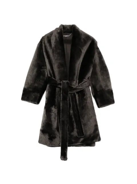 Nour Hammour Juno belted coat