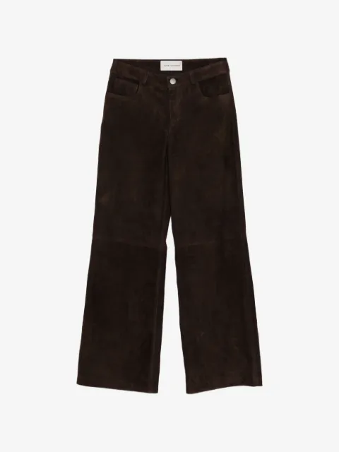 Nour Hammour pantalon Milo en daim