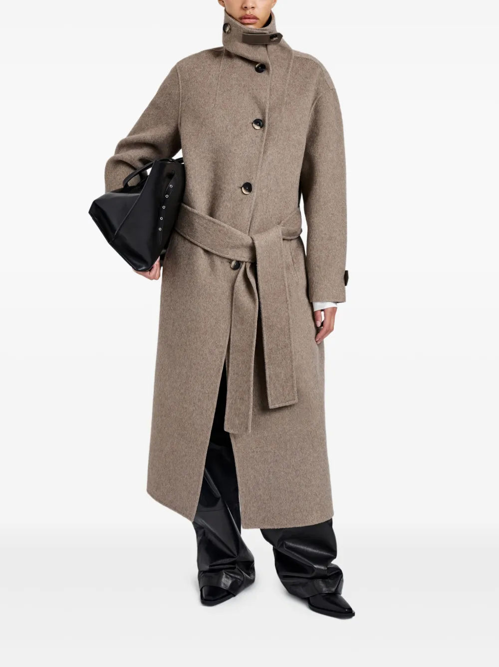 Proenza Schouler White Label Corey belted coat | Single Breasted Coats | Image 2