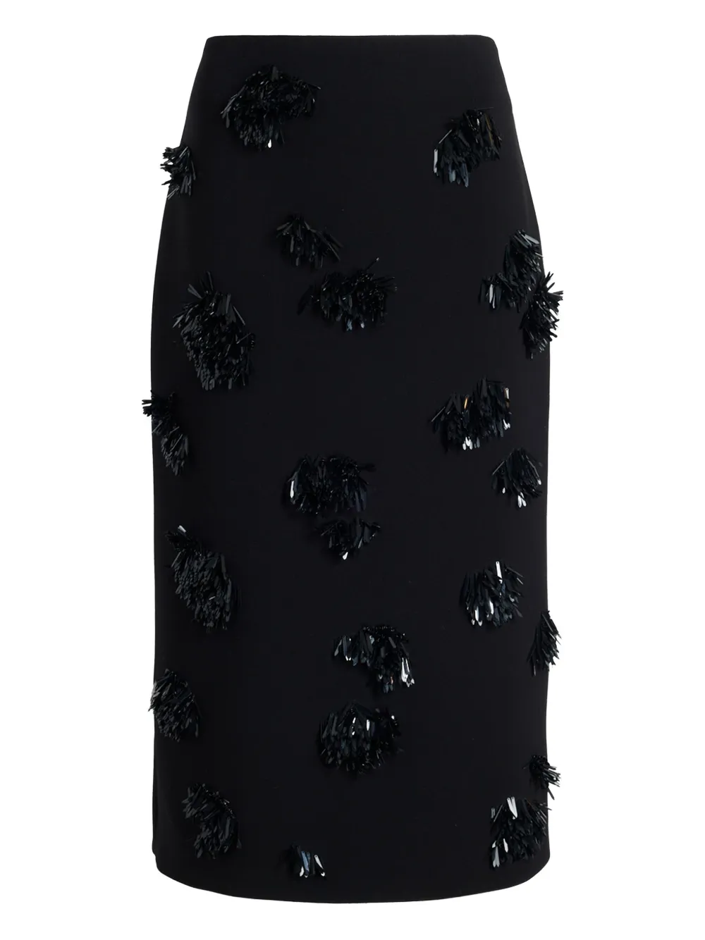 Proenza Schouler Moira Embroidered Skirt In Black