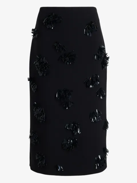 Proenza Schouler Moira embroidered skirt
