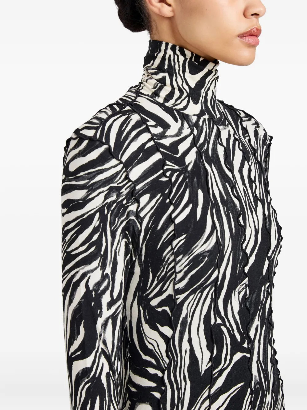Proenza Schouler White Label Mabel Maxi Dress In Black