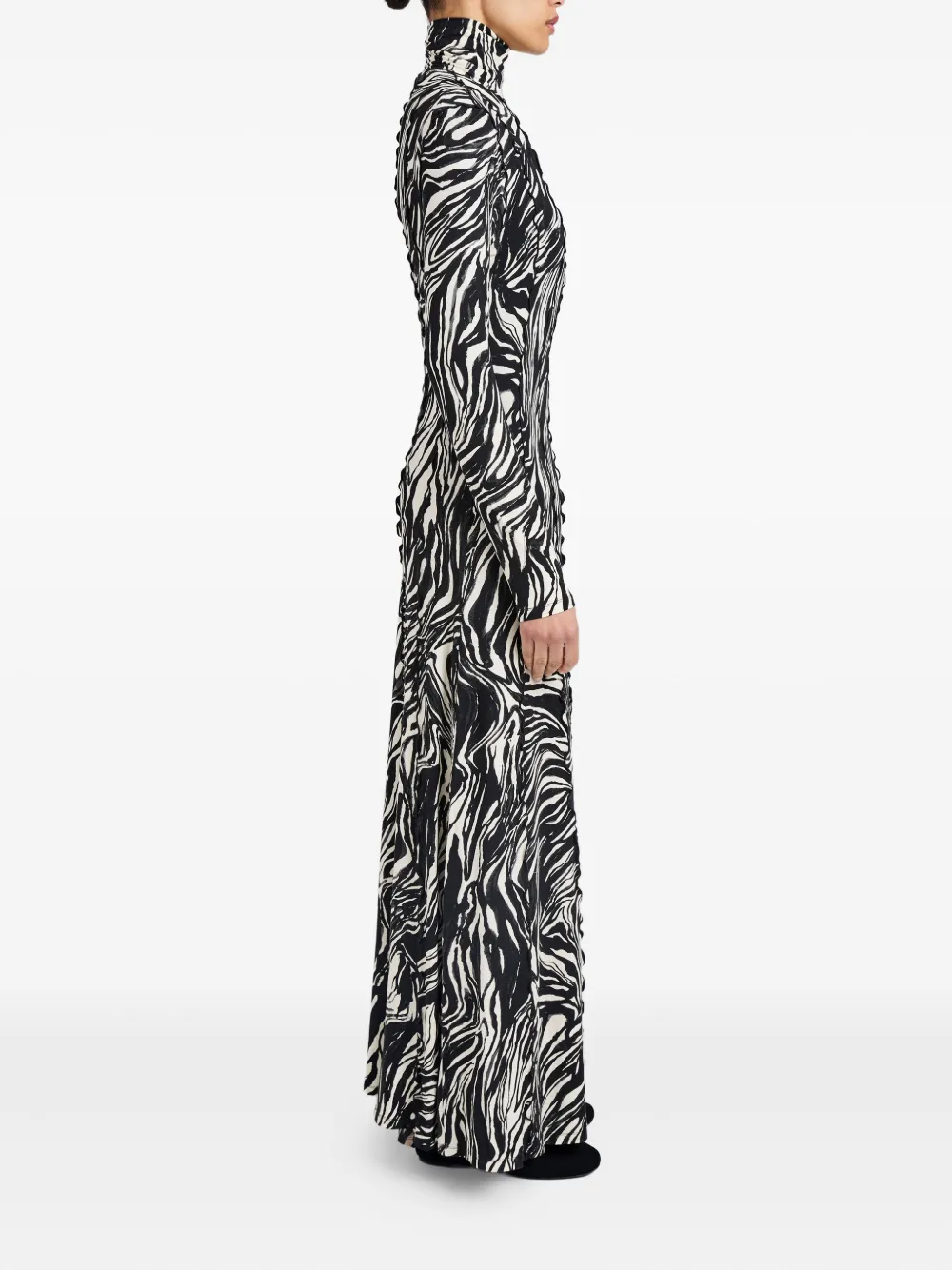 Proenza Schouler White Label Mabel Maxi Dress In Black