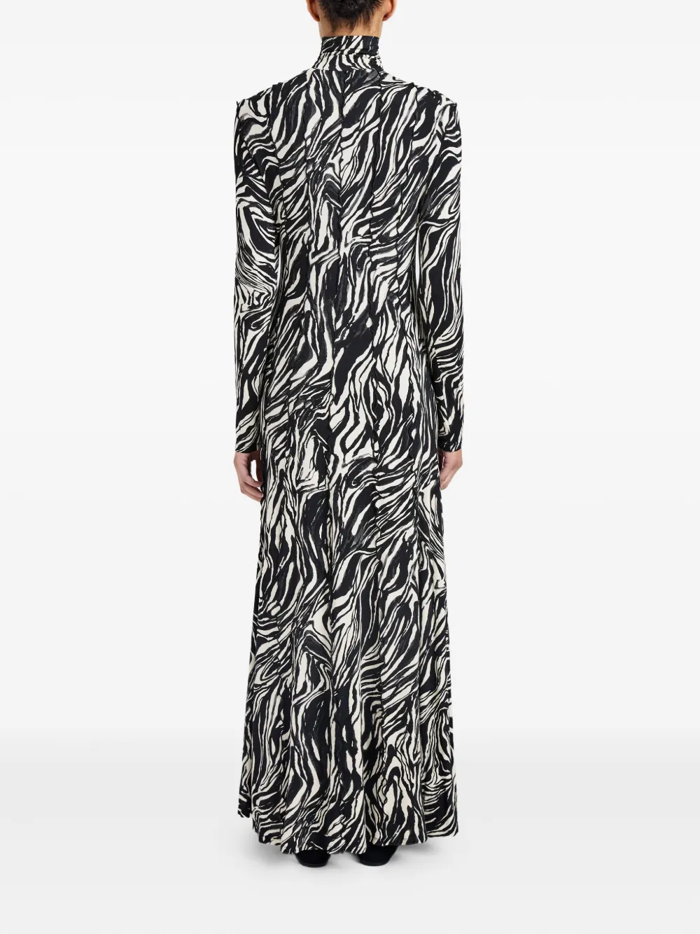 Proenza Schouler White Label Mabel Maxi Dress In Black