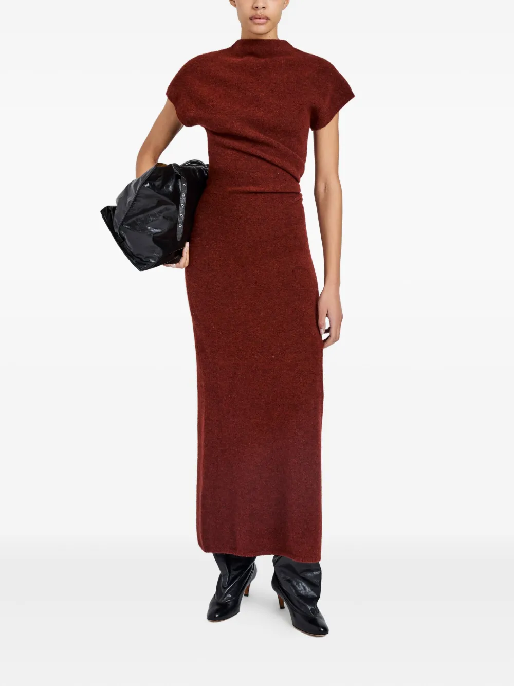 Proenza Schouler Abie jurk - Bruin