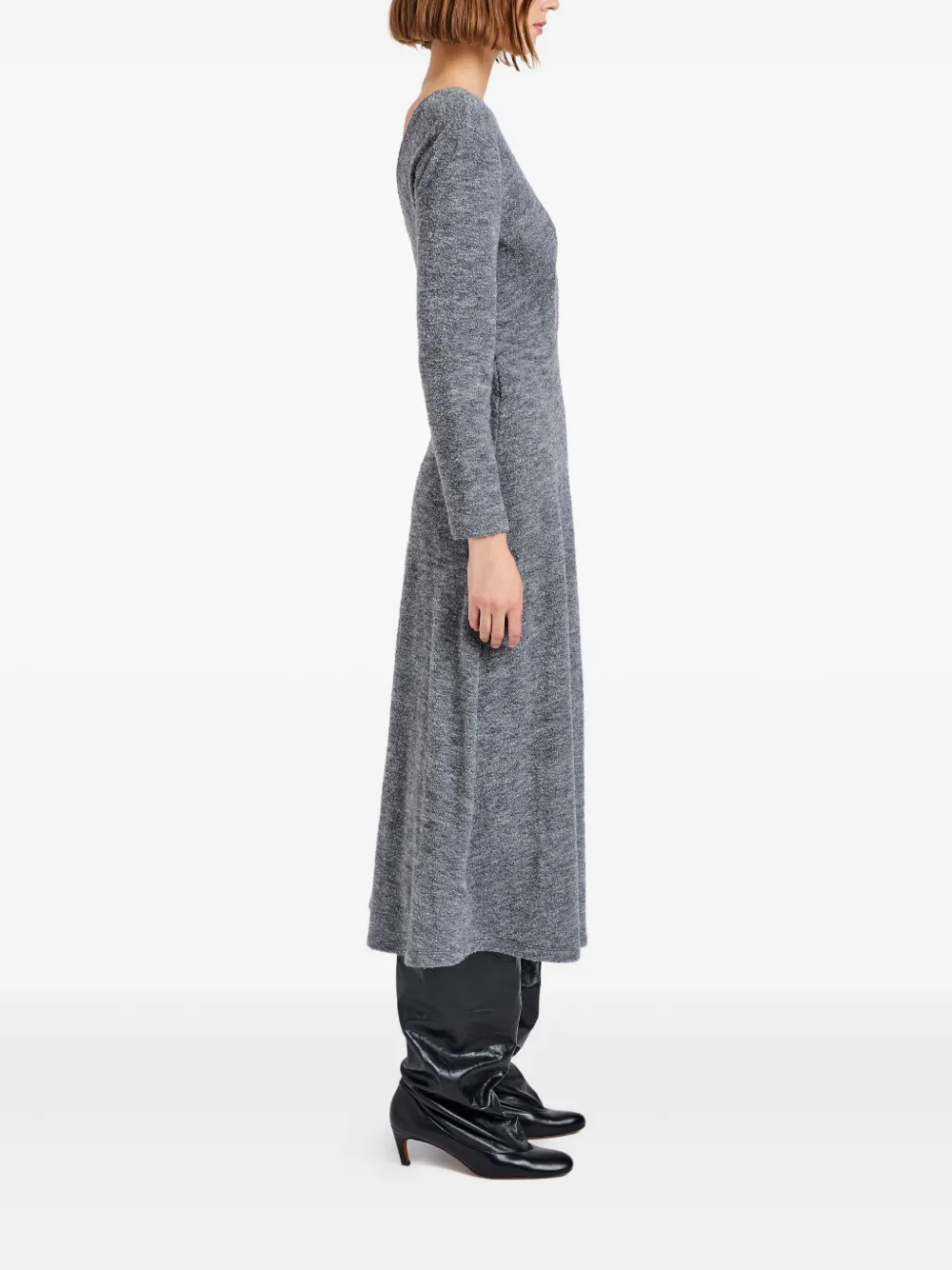 Proenza Schouler White Label Sai Jersey Dress In Gray
