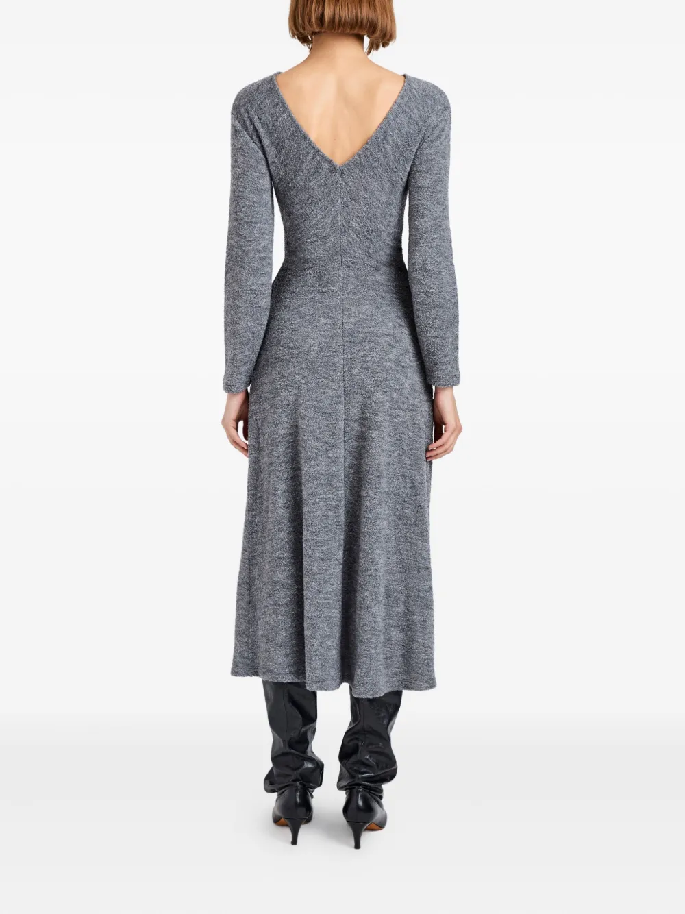 Proenza Schouler White Label Sai Jersey Dress In Gray