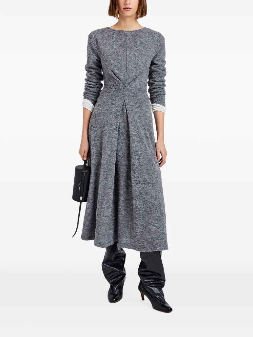 Proenza Schouler White Label Sai jersey jurk Grijs