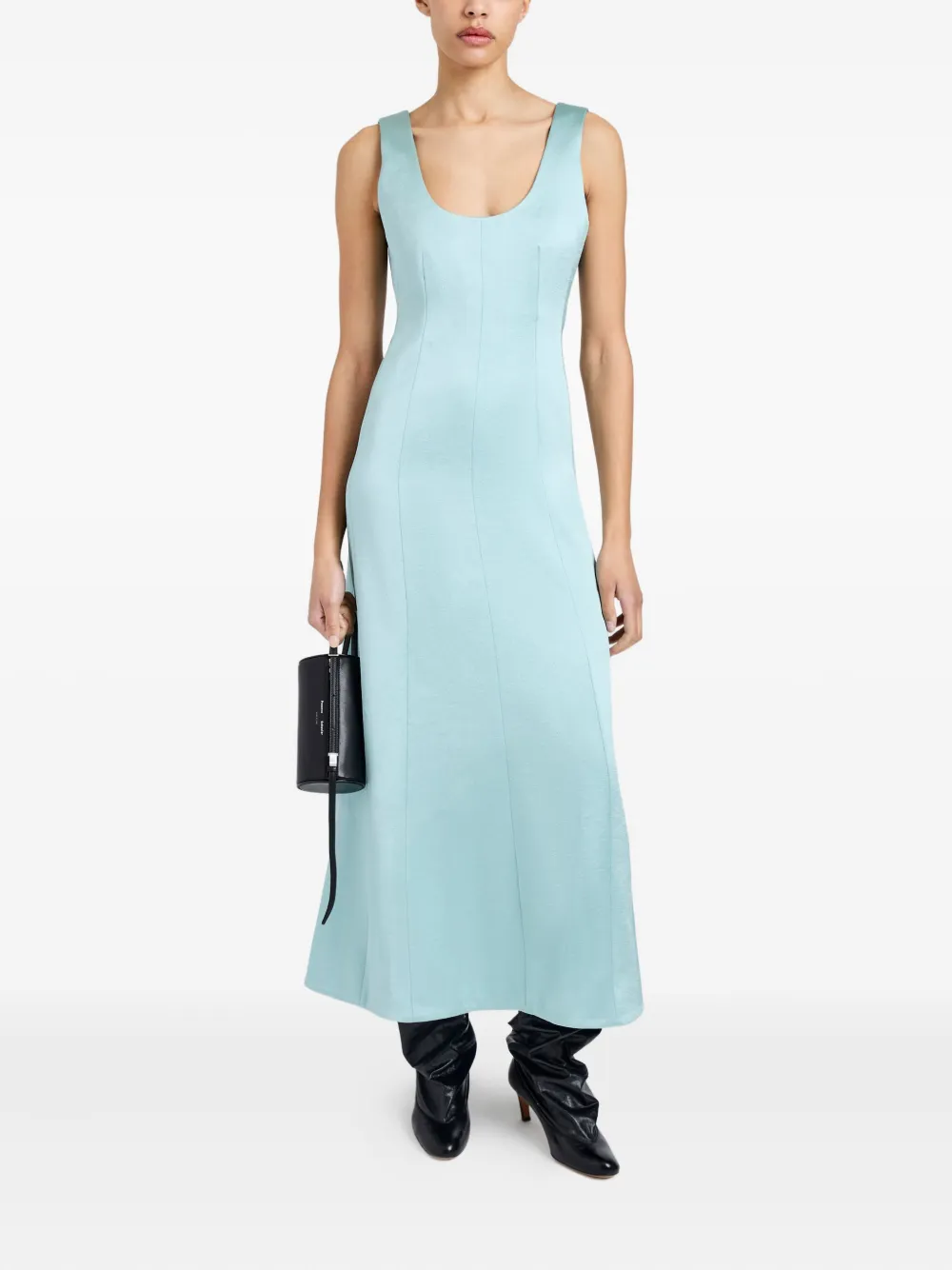 Proenza Schouler White Label Isabelle jurk - Blauw