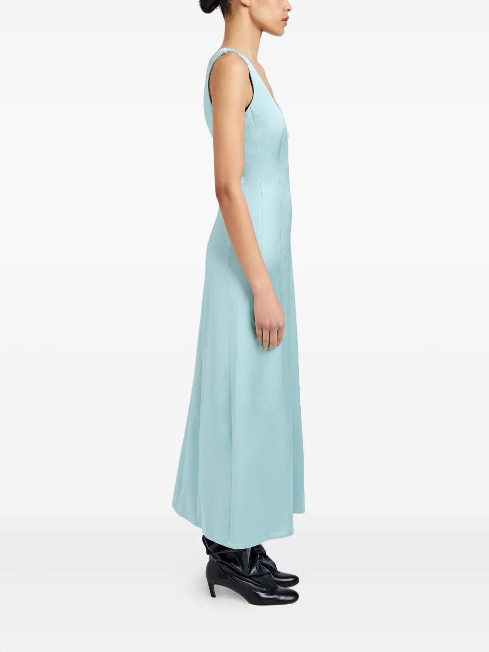 Proenza Schouler White Label Isabelle Dress In Blue