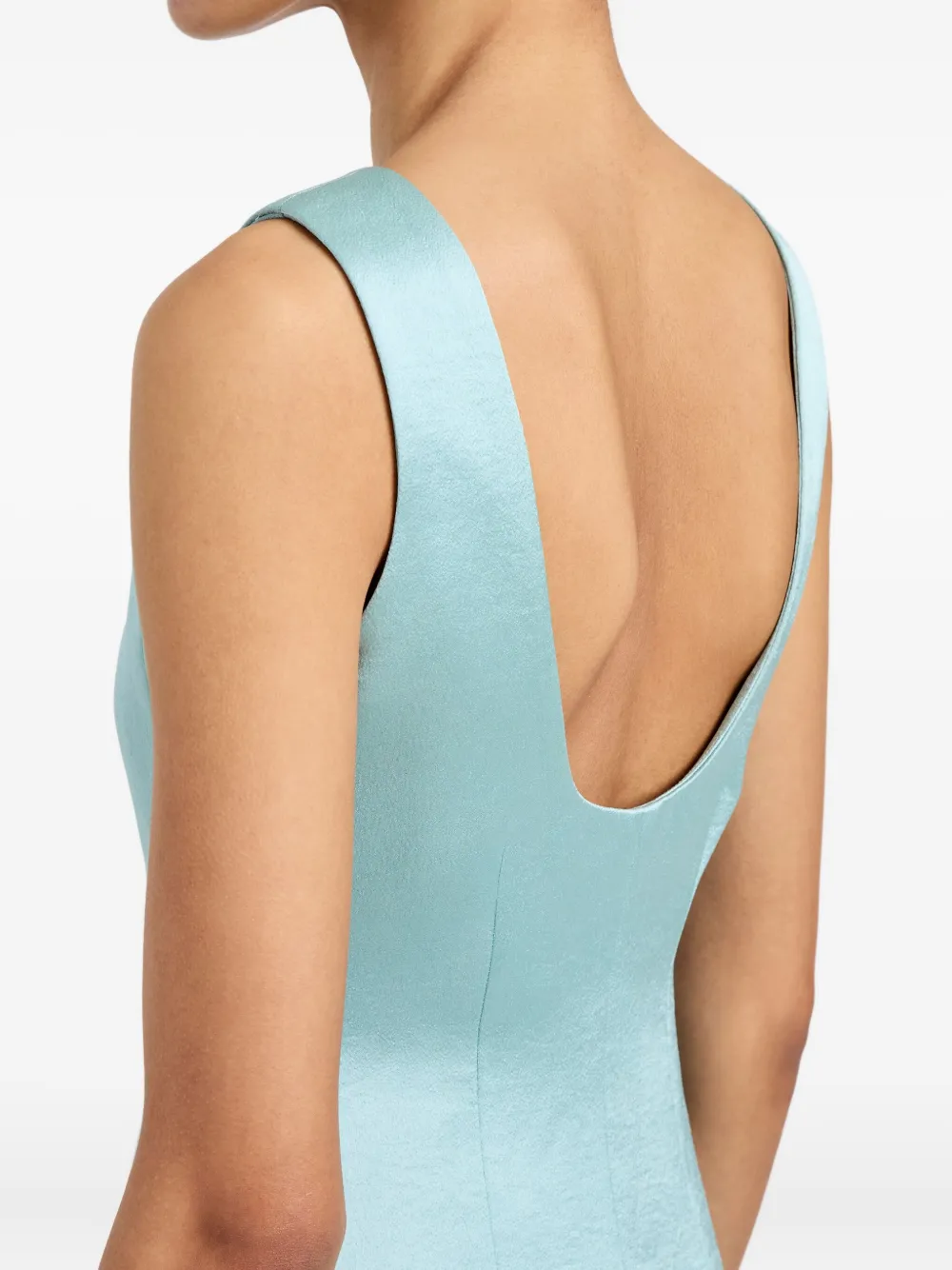 Proenza Schouler White Label Isabelle Dress In Blue