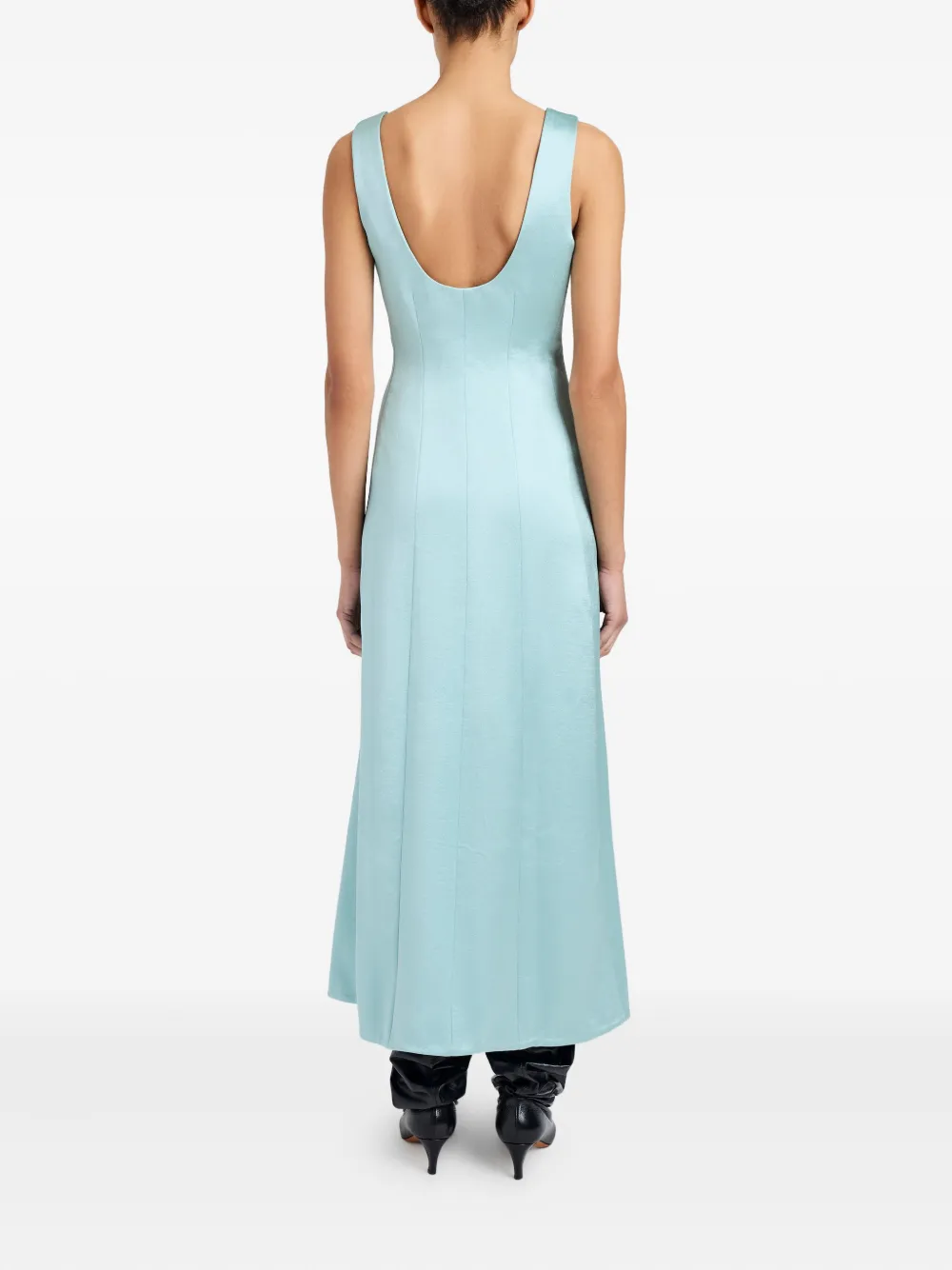 Proenza Schouler White Label Isabelle Dress In Blue