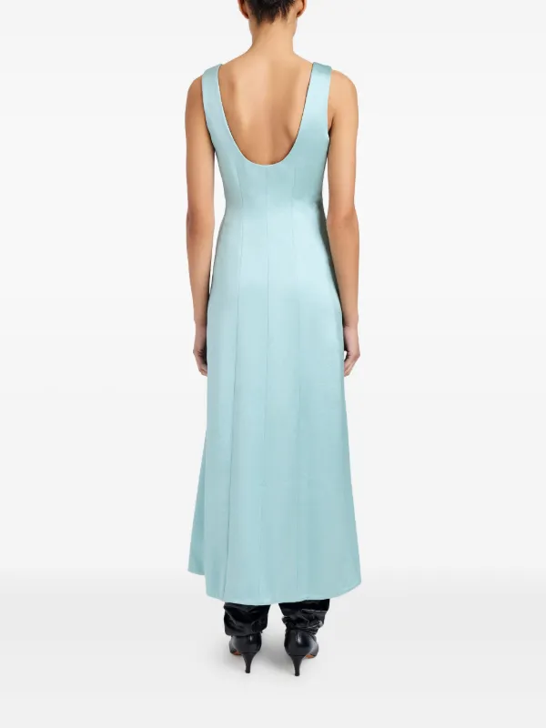 Proenza Schouler White Label Abito Isabelle Blu FARFETCH IT - Main Image