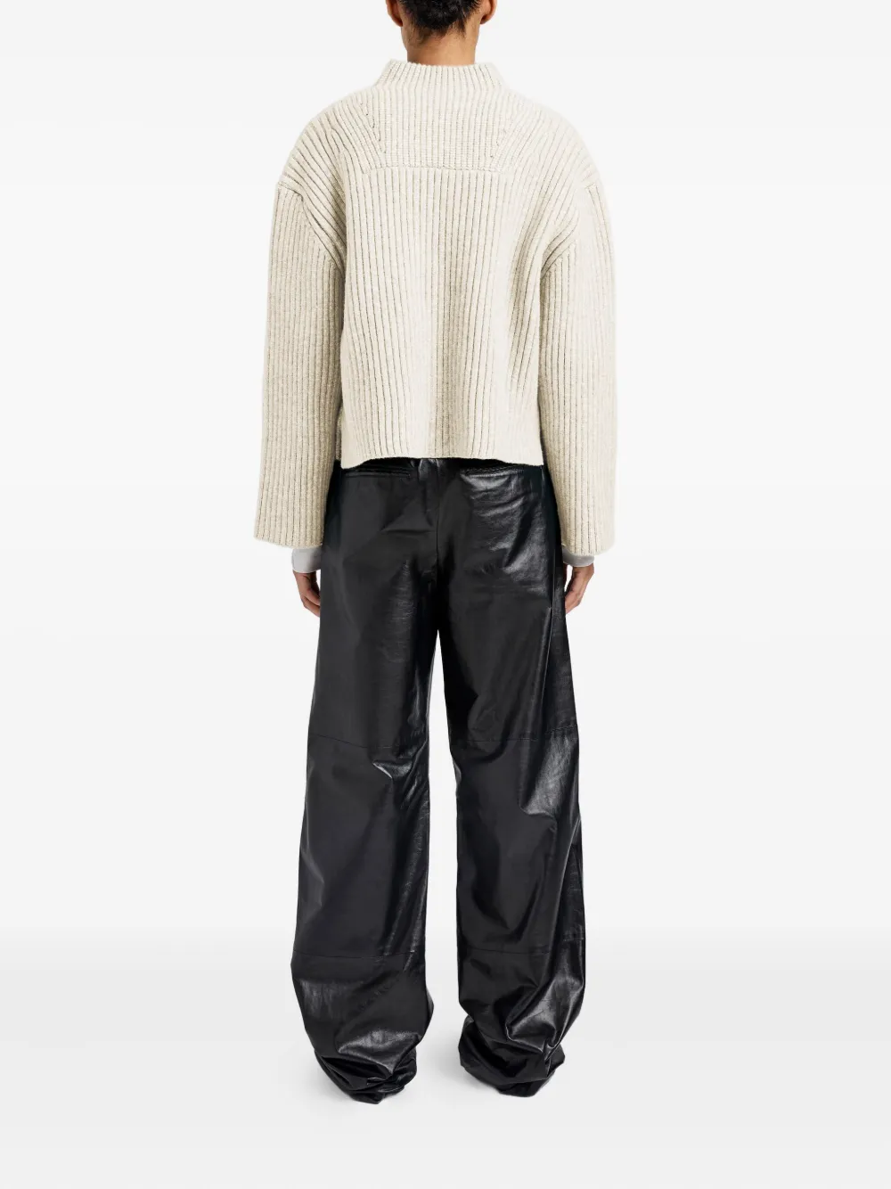 Proenza Schouler White Label Meron Sweater In Neutral
