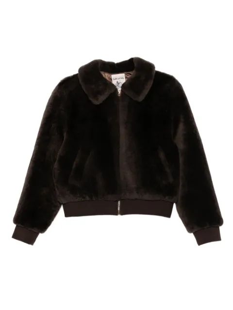 Erika Cavallini  collared zip-up jacket