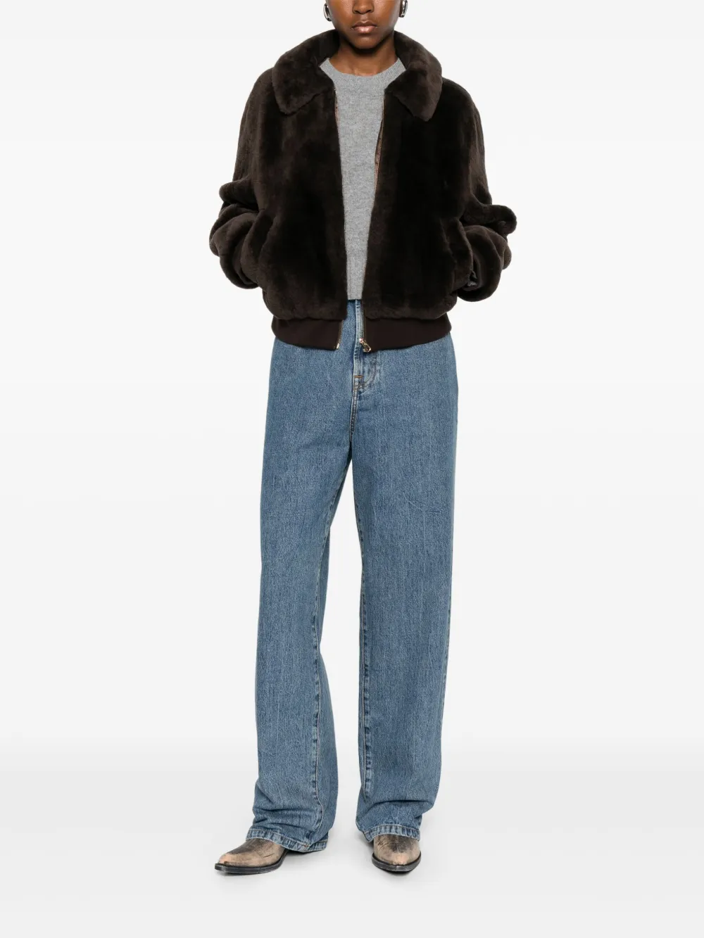 Erika Cavallini  collared zip-up jacket | Varsity Jackets | Image 2