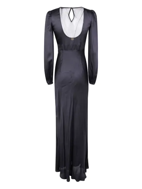 TWINSET embellished long-sleeved dress