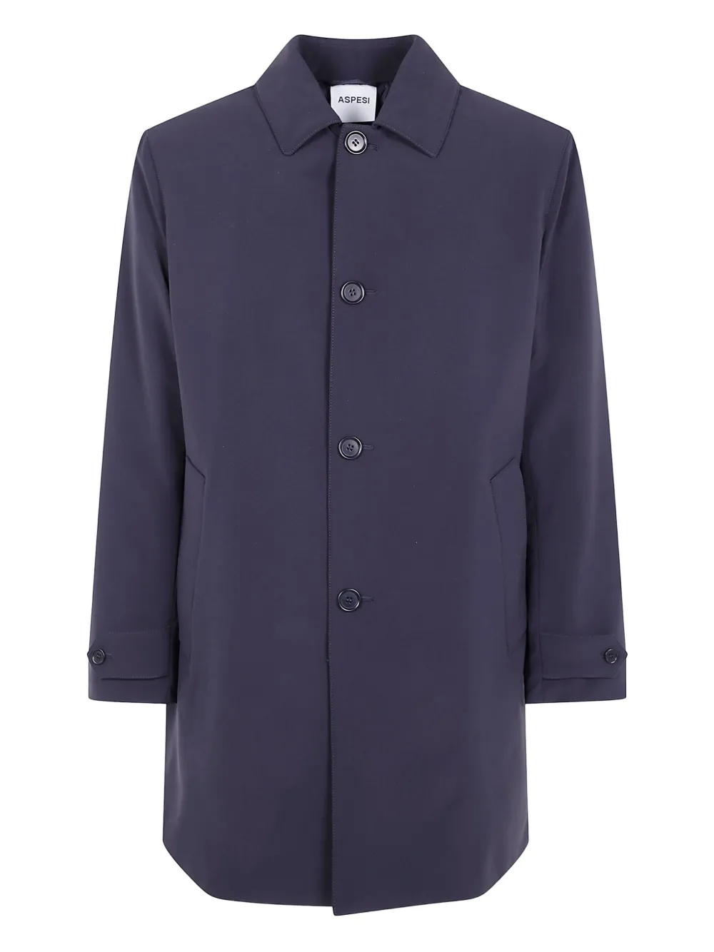 ASPESI buttoned trench coat | bleu | Image 1