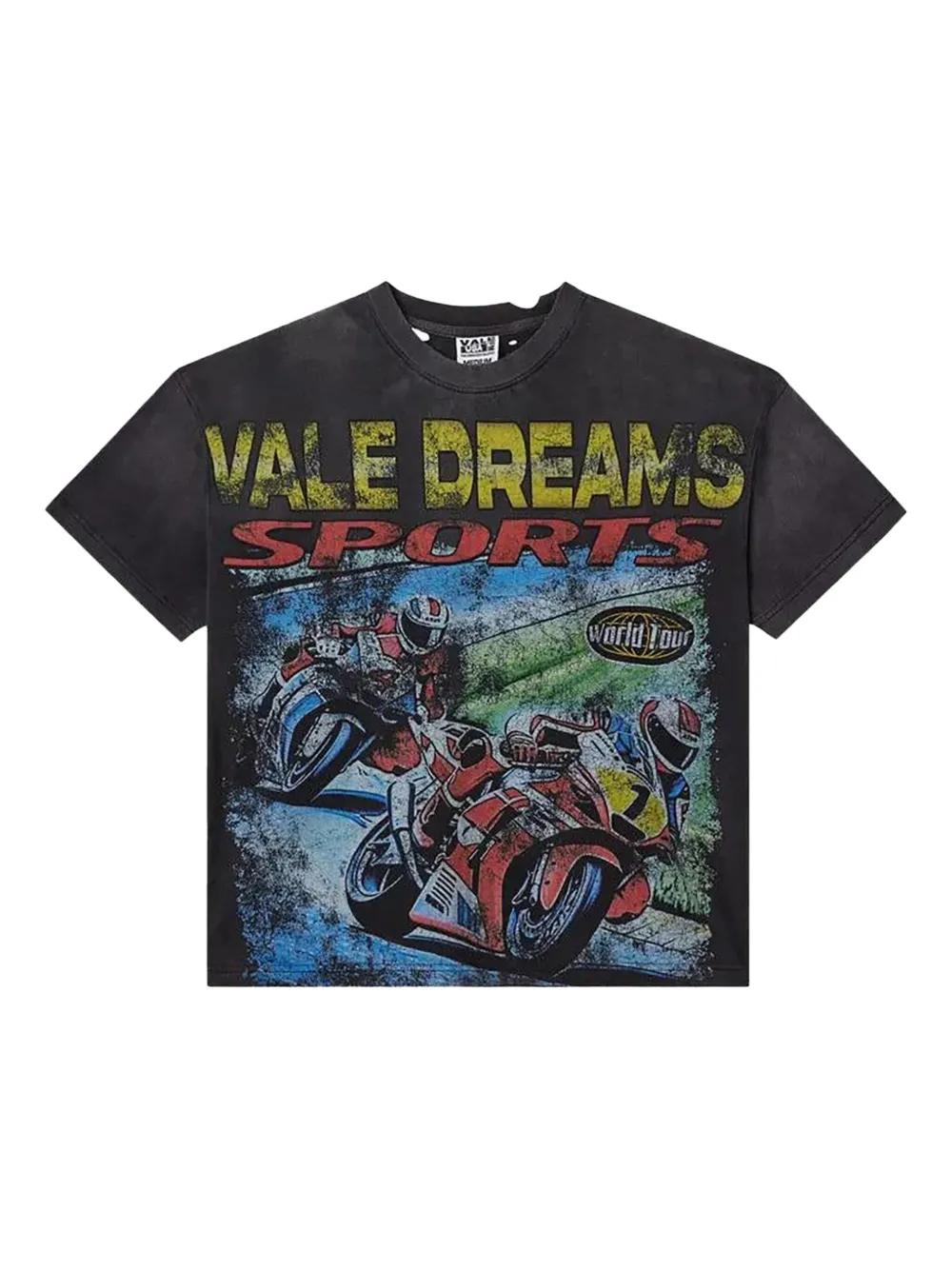 Vale crew-neck T-shirt | Black | Image 1