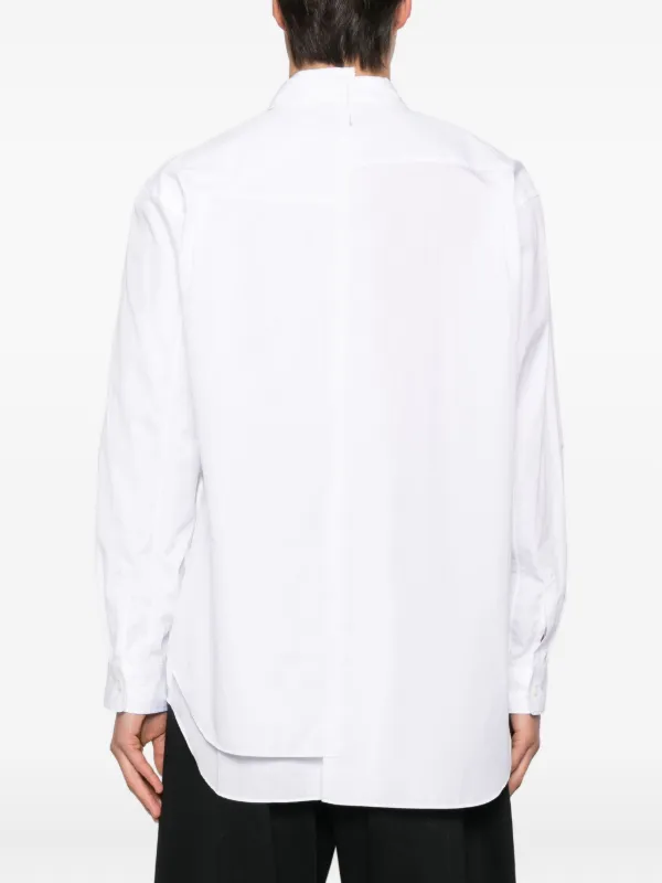 Comme Des Garçons Homme Plus レイヤード シャツ | ホワイト