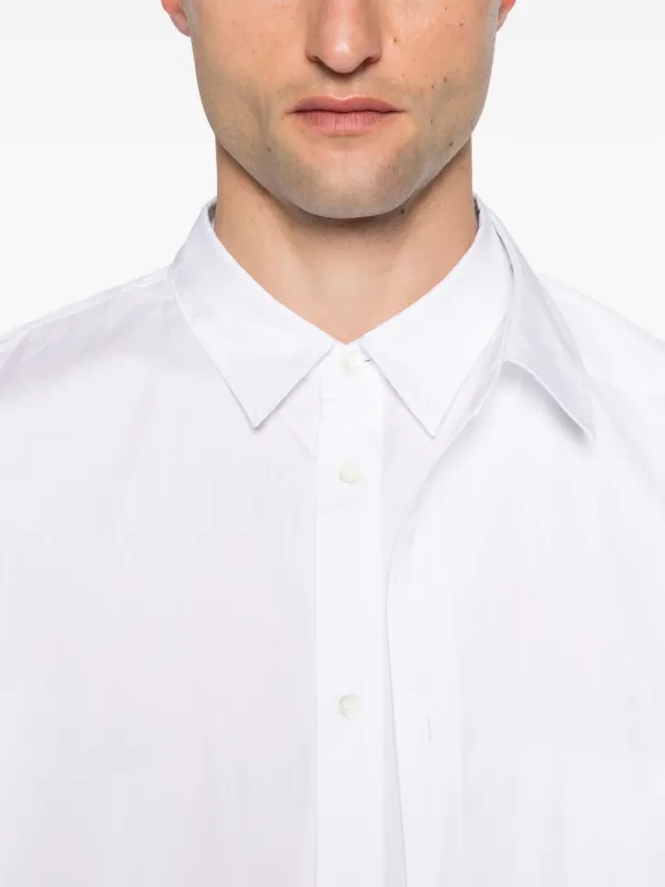 Comme Des Garçons Homme Plus レイヤード シャツ | ホワイト