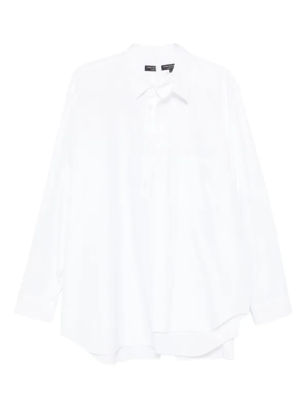 Comme Des Garçons Homme Plus レイヤード シャツ | ホワイト